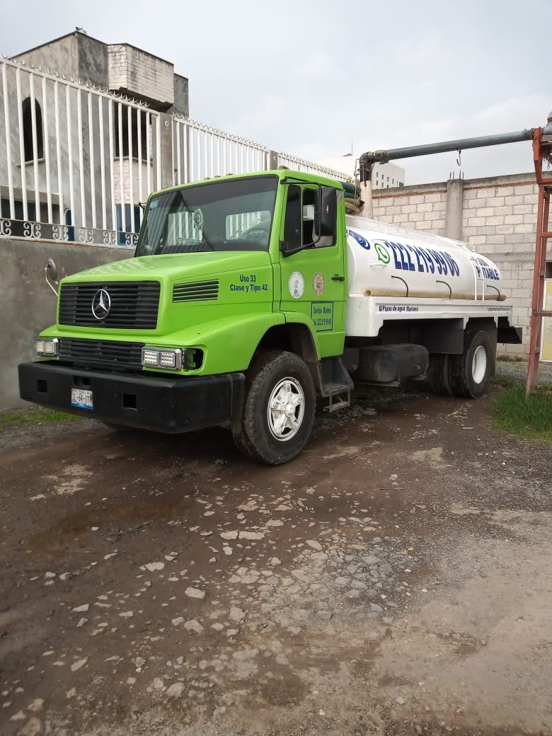 Pipa 10000 litros - Agua potable certificada